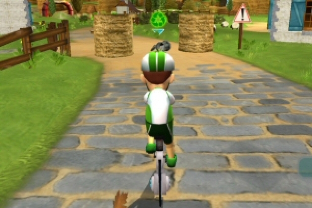 Velo appartement jeu video