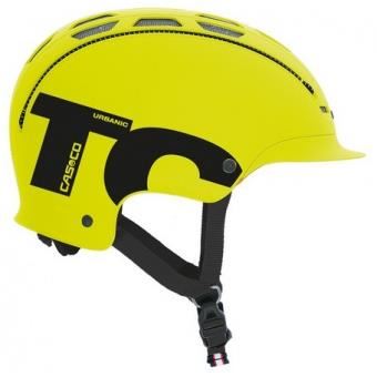 Casque jaune vélo