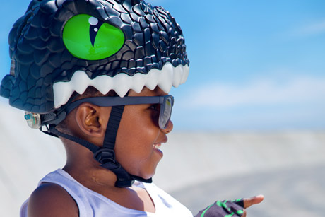 Casque vélo enfant crazy safety