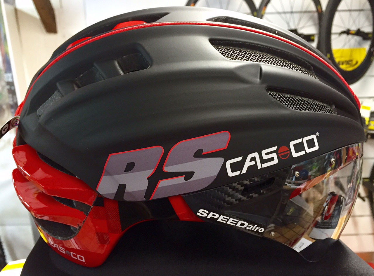 Casque velo bordeaux