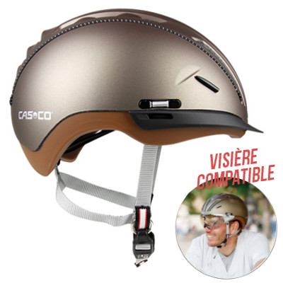 Casque velo hiver avec visiere