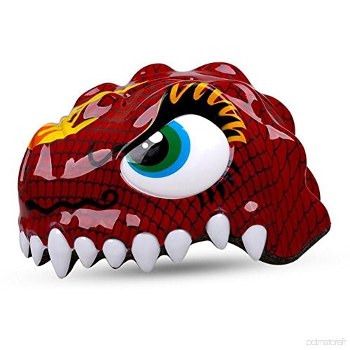 Casque de vélo dinosaure