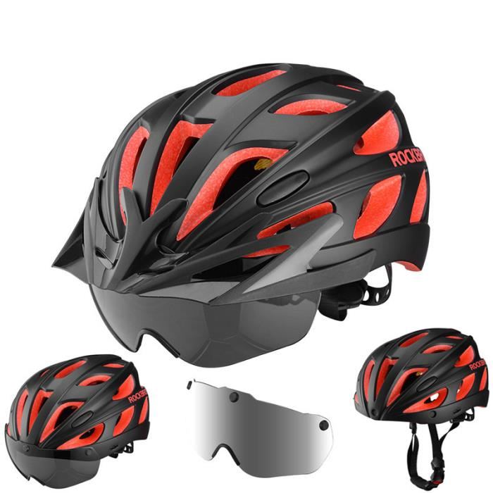 Casque velo magnetique