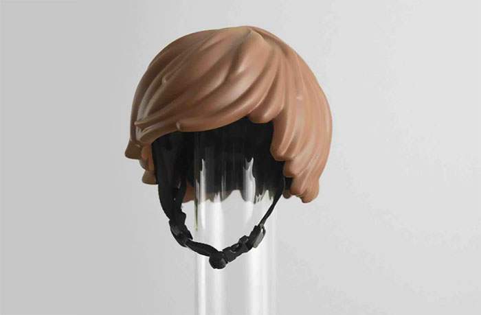 Casque vélo femme original