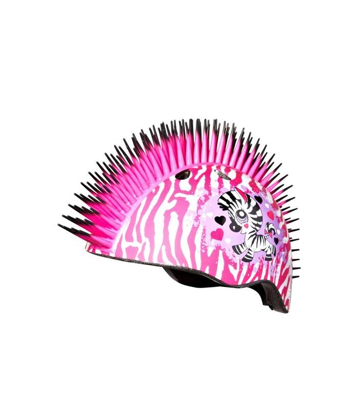 Casque velo zebre
