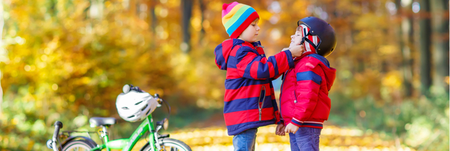 Sécurité routière vélo casque
