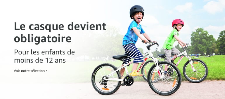 Casque vélo obligatoire enfant