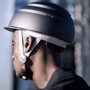 Casque velo retractable
