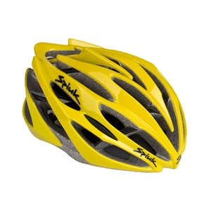 Casque velo jaune
