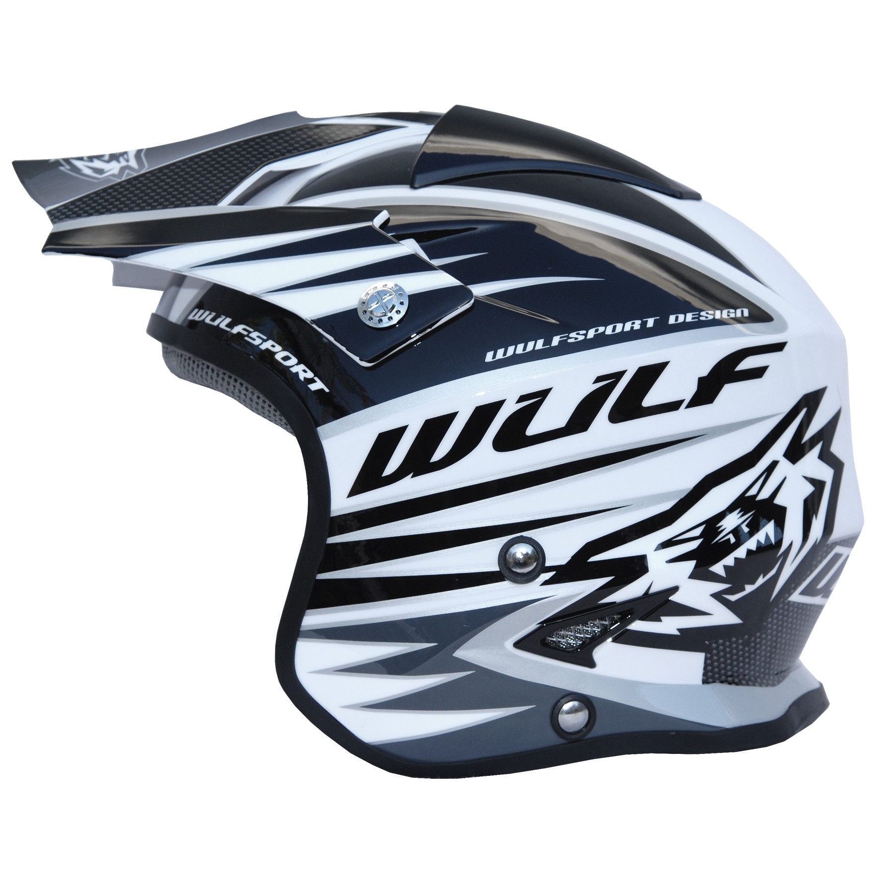Casque de velo trial