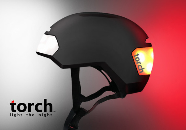 Casque velo avec led