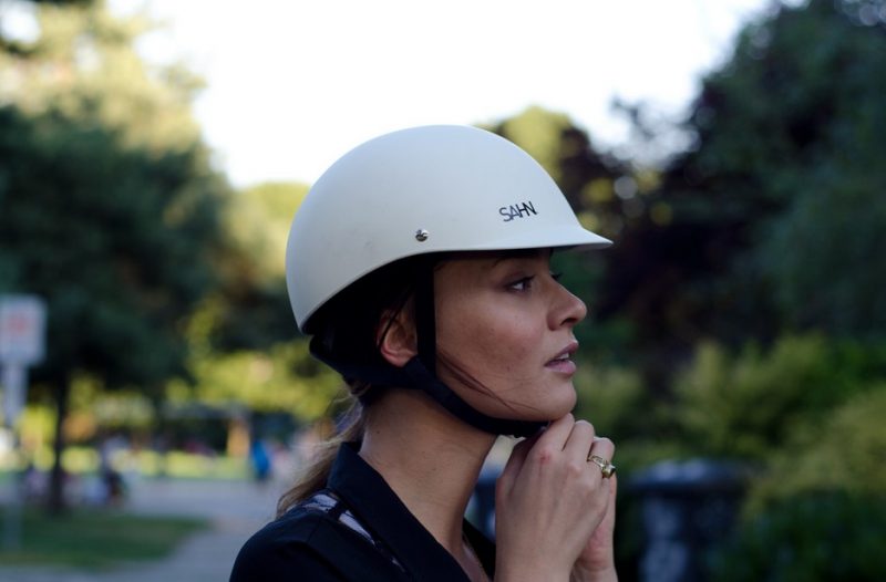 Casque a velo design