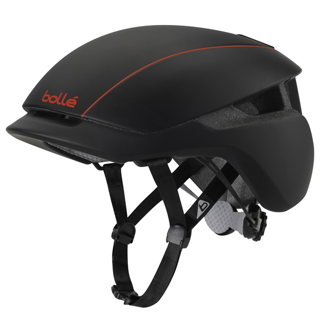 Casque vélo rouge