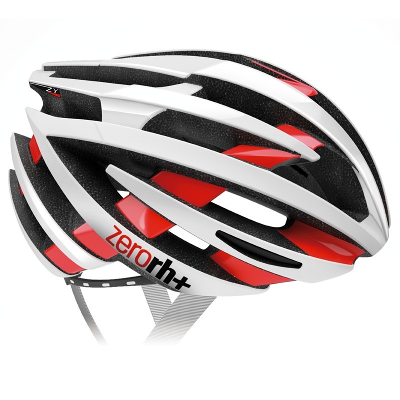 Casque velo route noir rouge