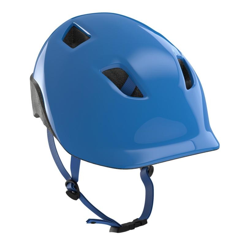 Casque velo enfant bleu