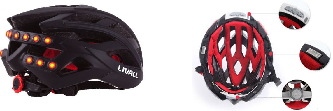 Casque velo connecte