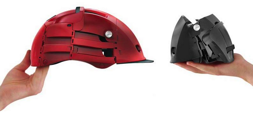 Casque de vélo pliable ( override )