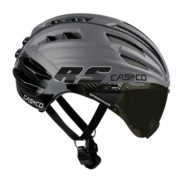 Casque cycliste avec visiere
