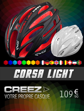 Casque vélo route italie