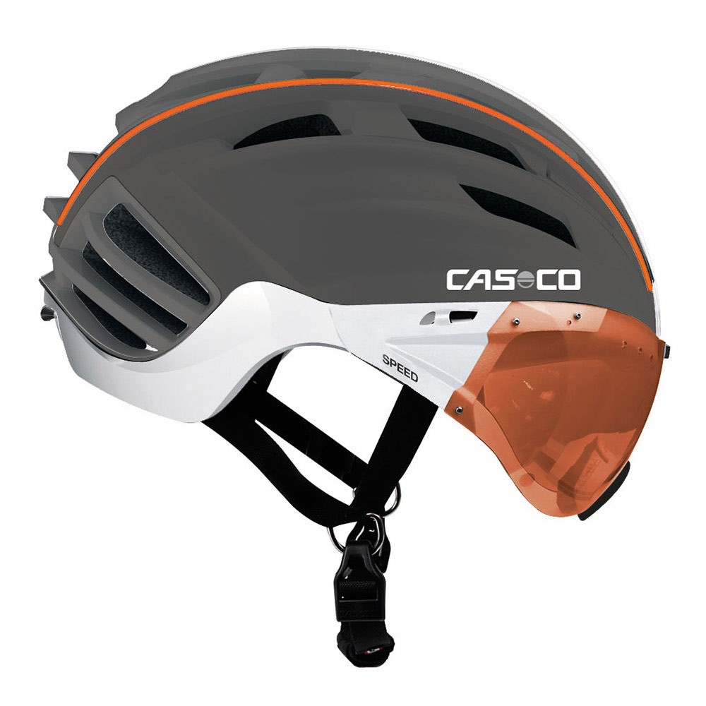 Casque velo visiere amovible
