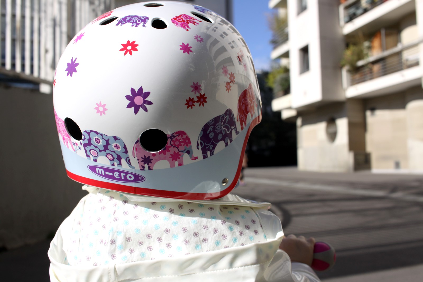 Casque velo micro
