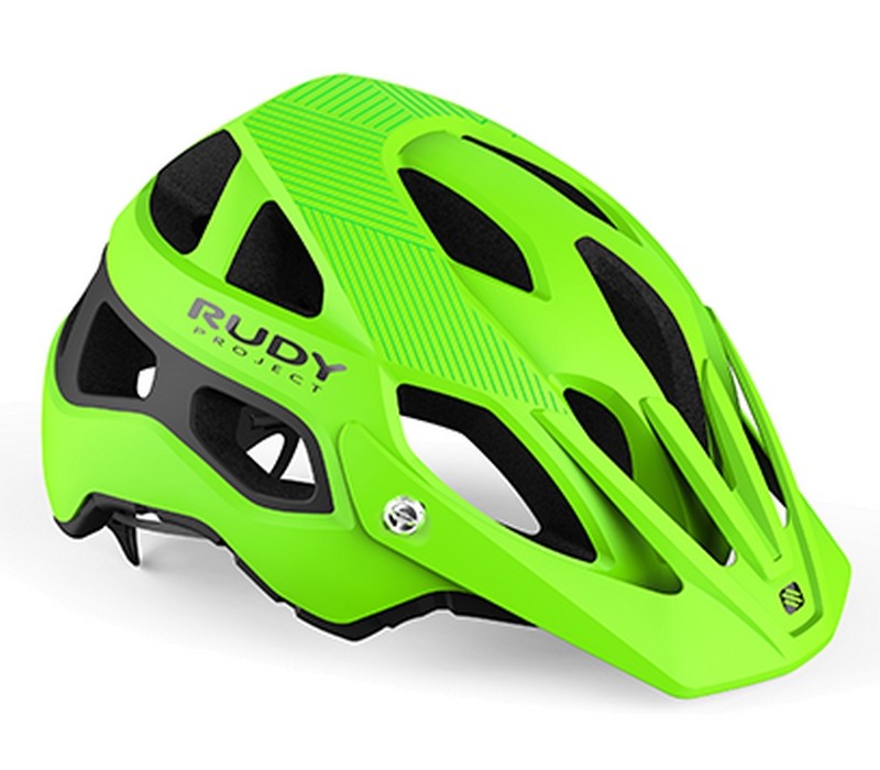Casque vtt fluo