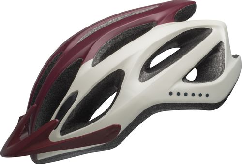 Casque vélo bordeaux