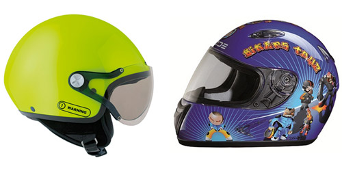 Casque moto pour faire du velo