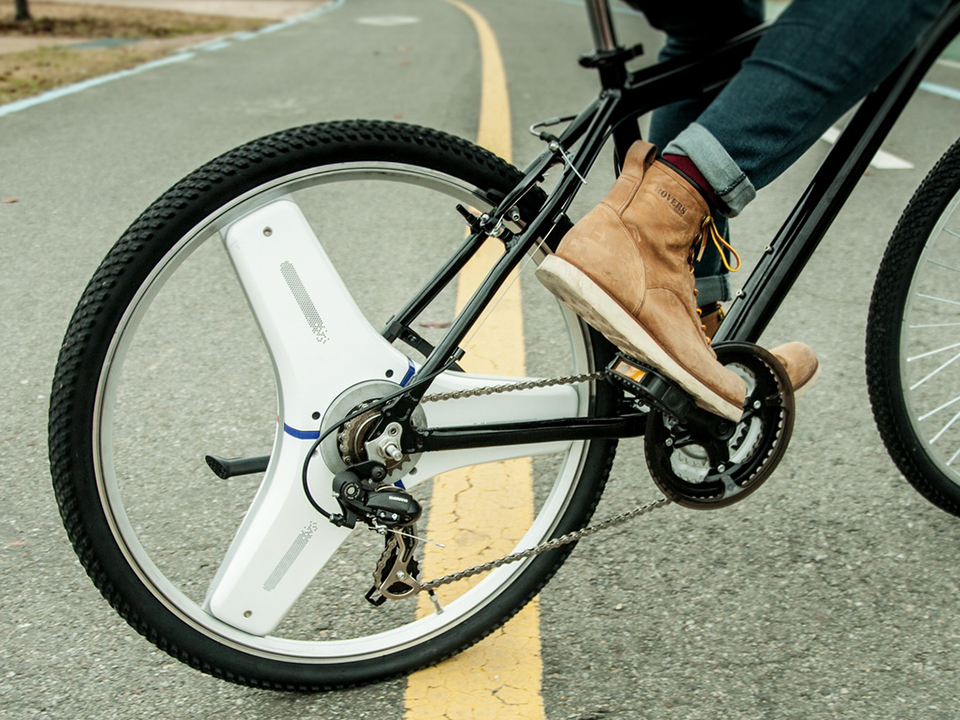Velo electrique une roue