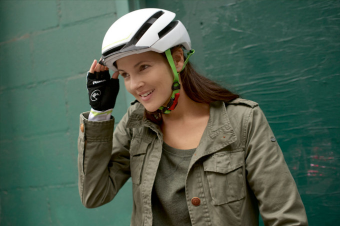 Casque vélo ville femme