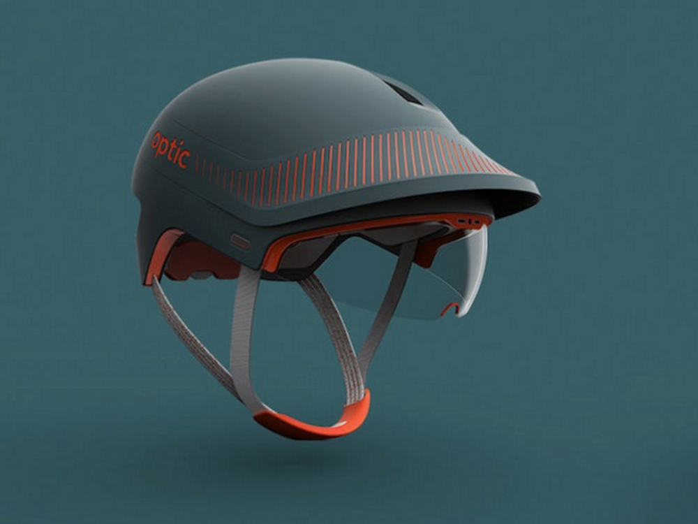 Un casque vélo