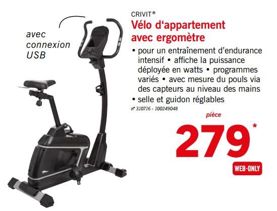 Velo appartement sport life