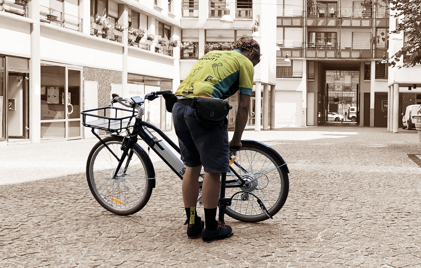 Cyclotourisme velo electrique paris