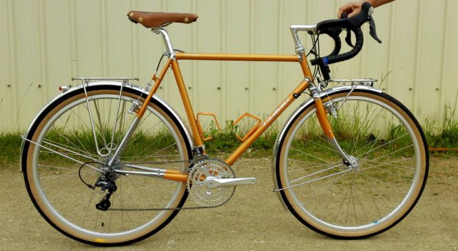 Velo randonnée cadre acier occasion