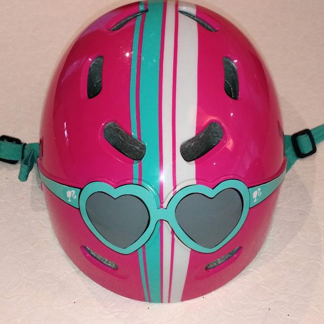 Casque velo enfant barbie