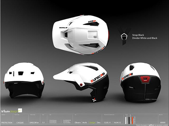 Casque de velo a decathlon