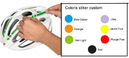 Customisation casque de vélo