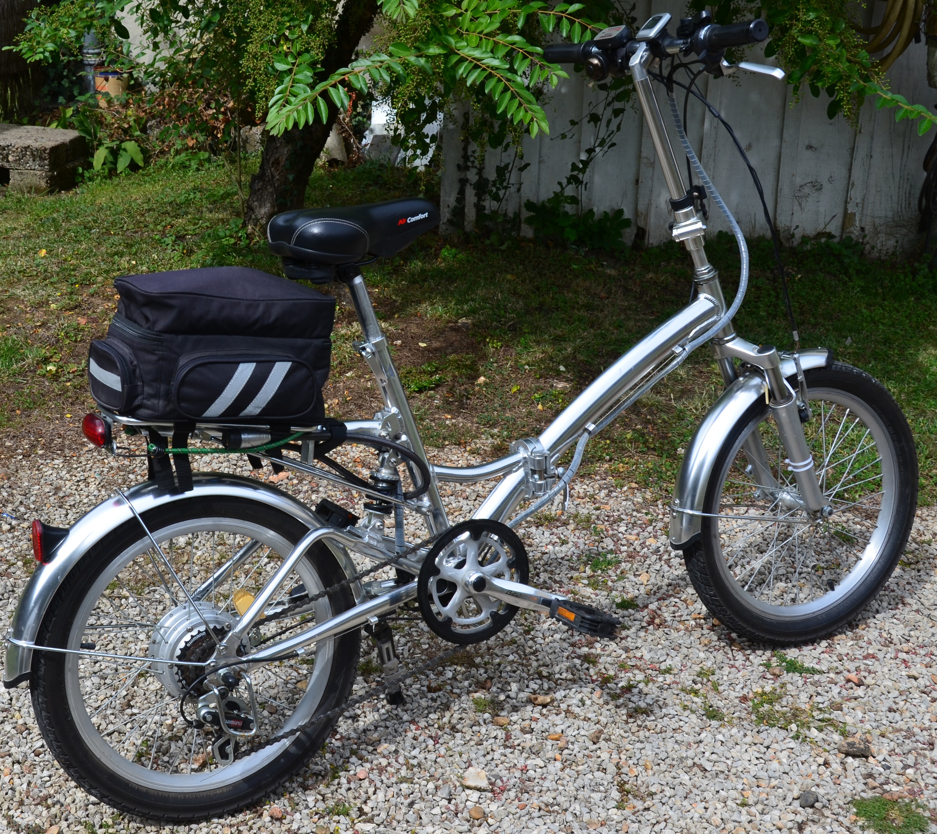 Velo electrique pliant isd 618