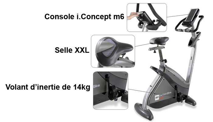 Bh fitness vélo appartement motorisé carbon bike