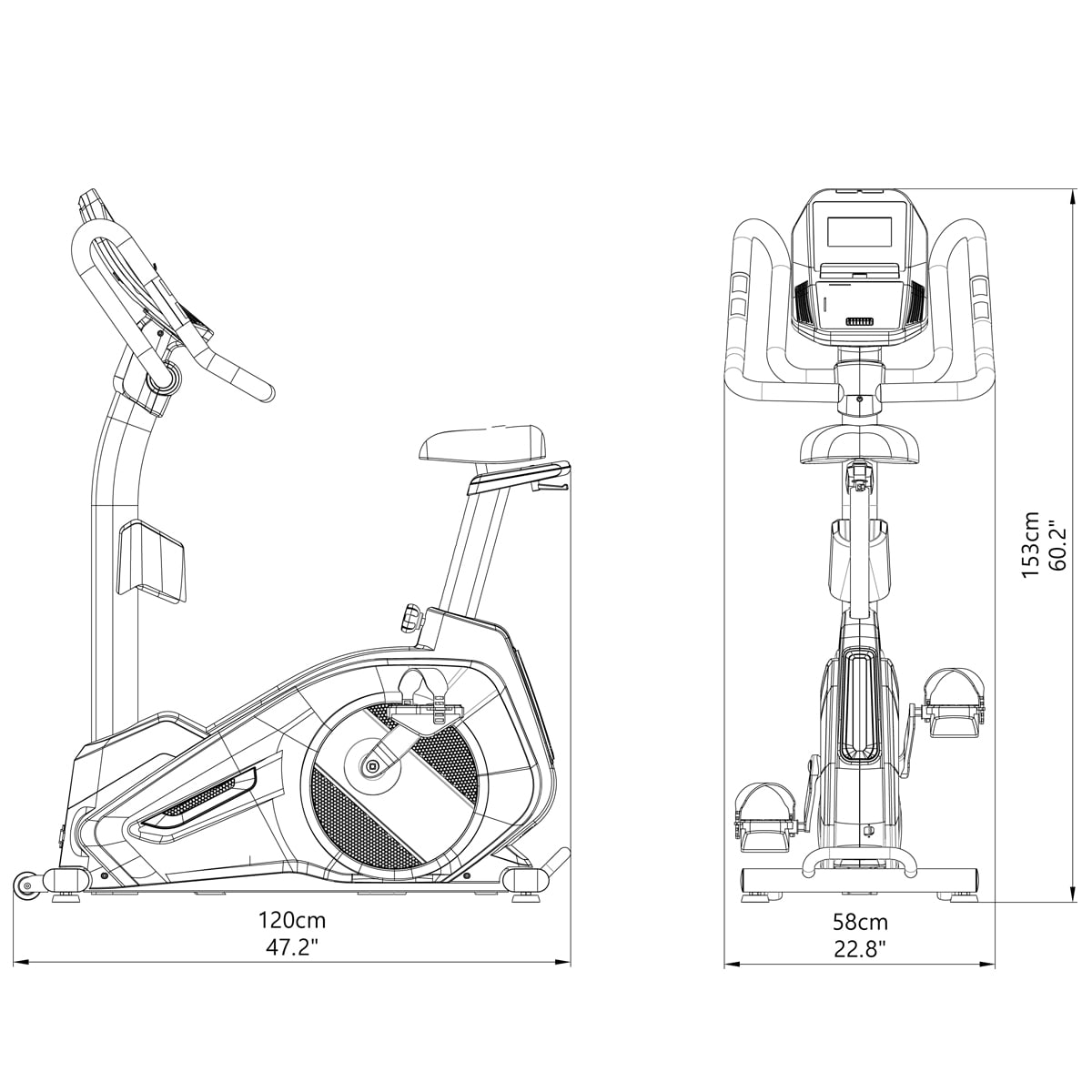 Dimension velo appartement