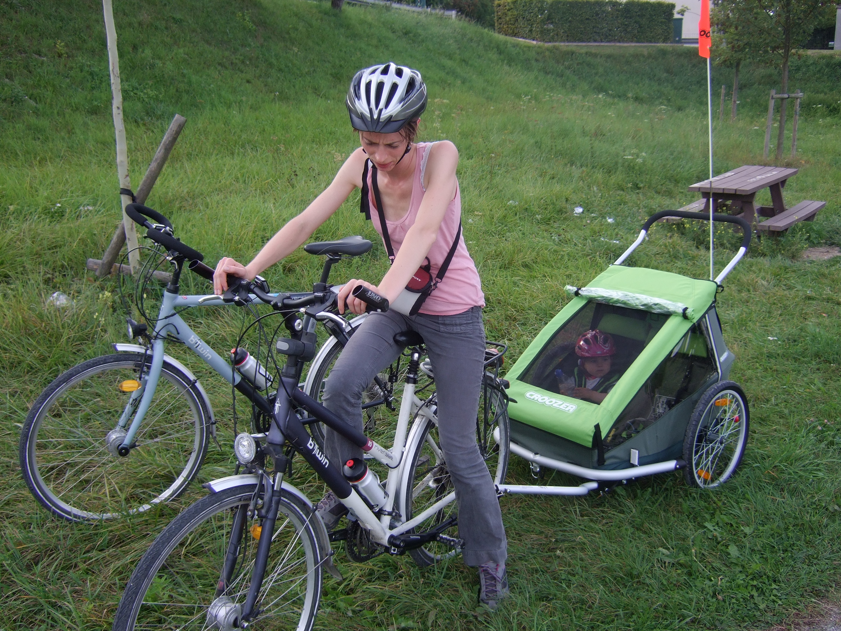 Remorque vélo croozer occasion