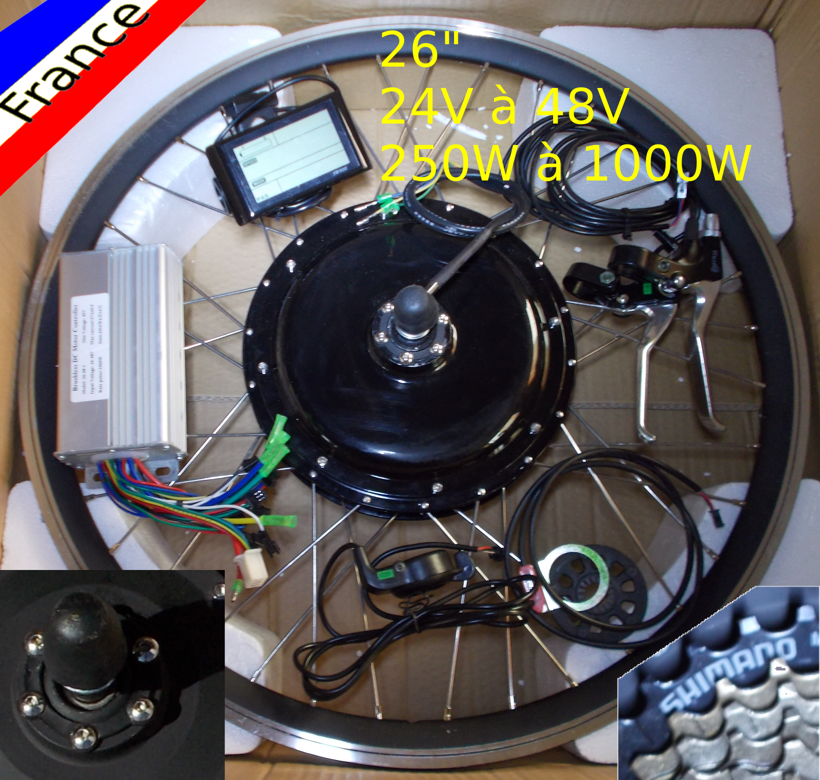 Kit velo electrique pas cher avec batterie