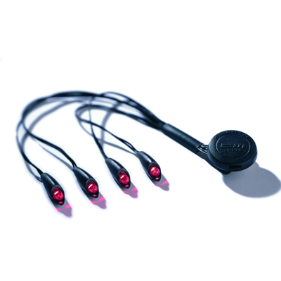 Lampe pour casque de vélo