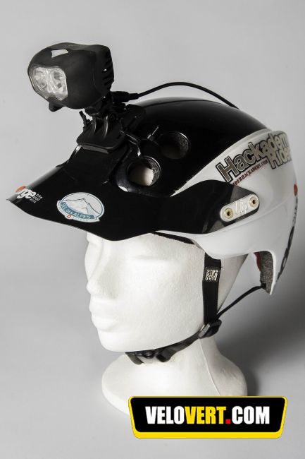Lampe casque vtt