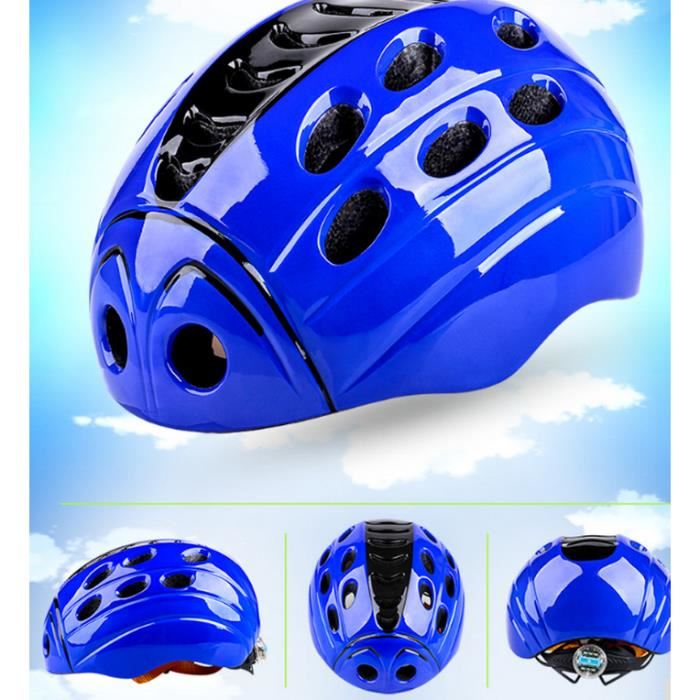 Casque velo coccinelle