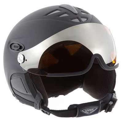 Casque velo uvex visiere