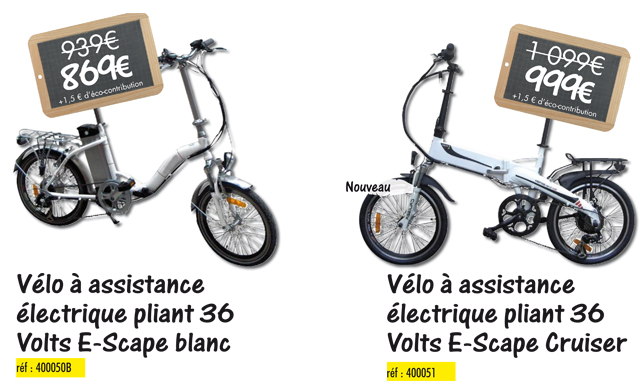 E-scape velo electrique