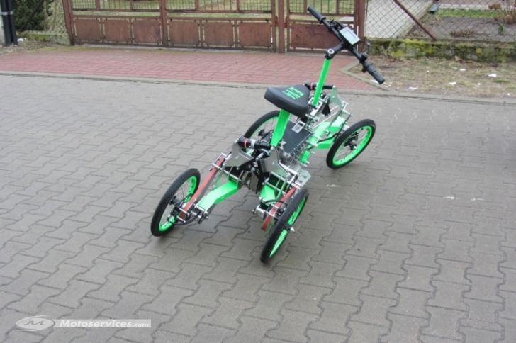 Velo electrique 4 roues