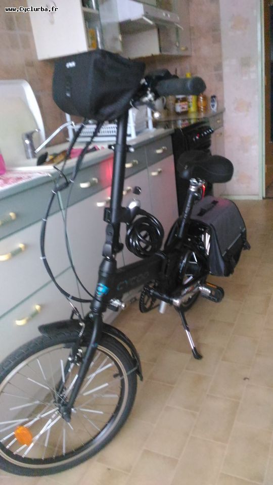 Velo assistance electrique pliable carrefour