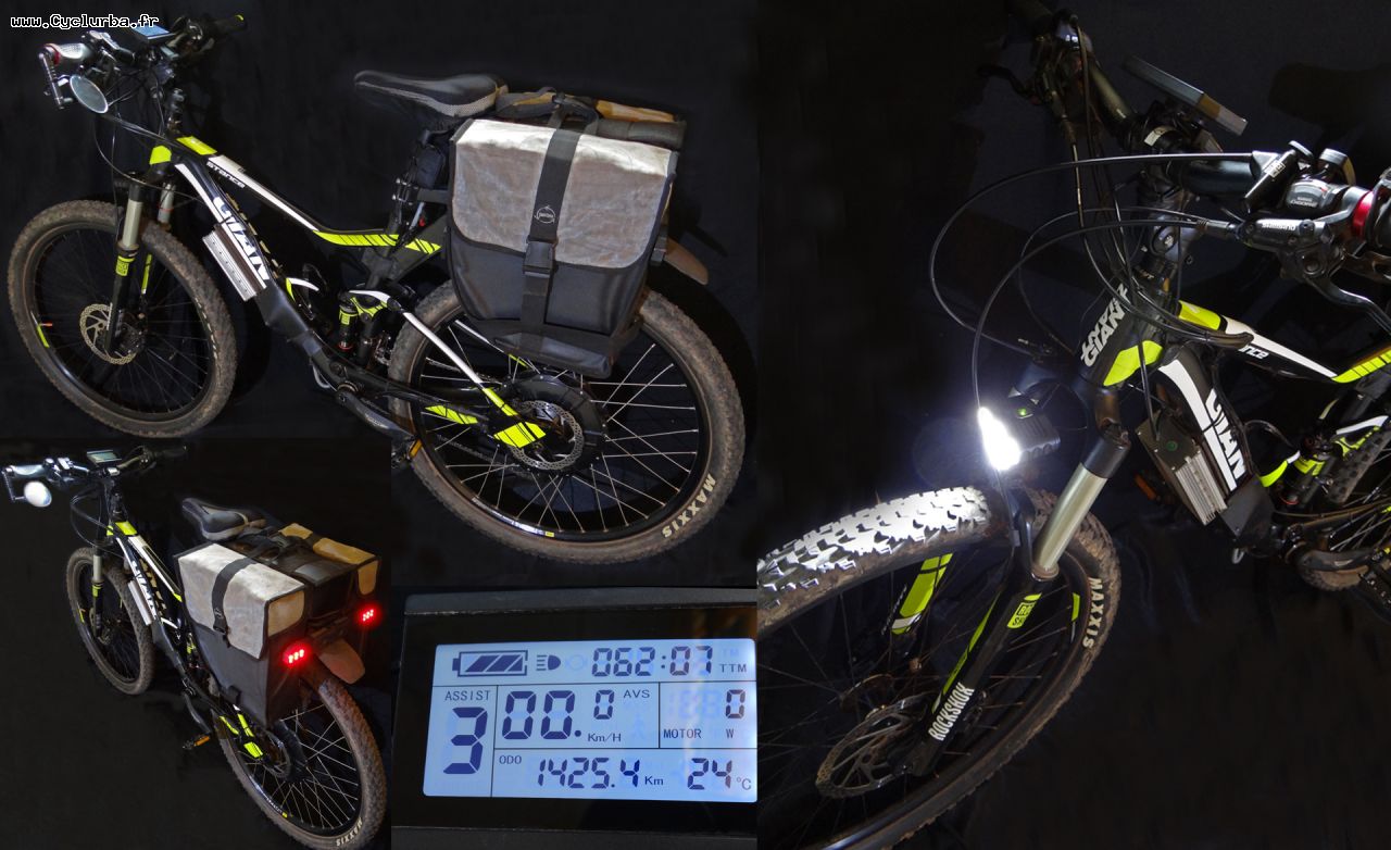 Velo electrique non bridé